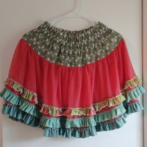 Matilda Jane layered skirt size 12